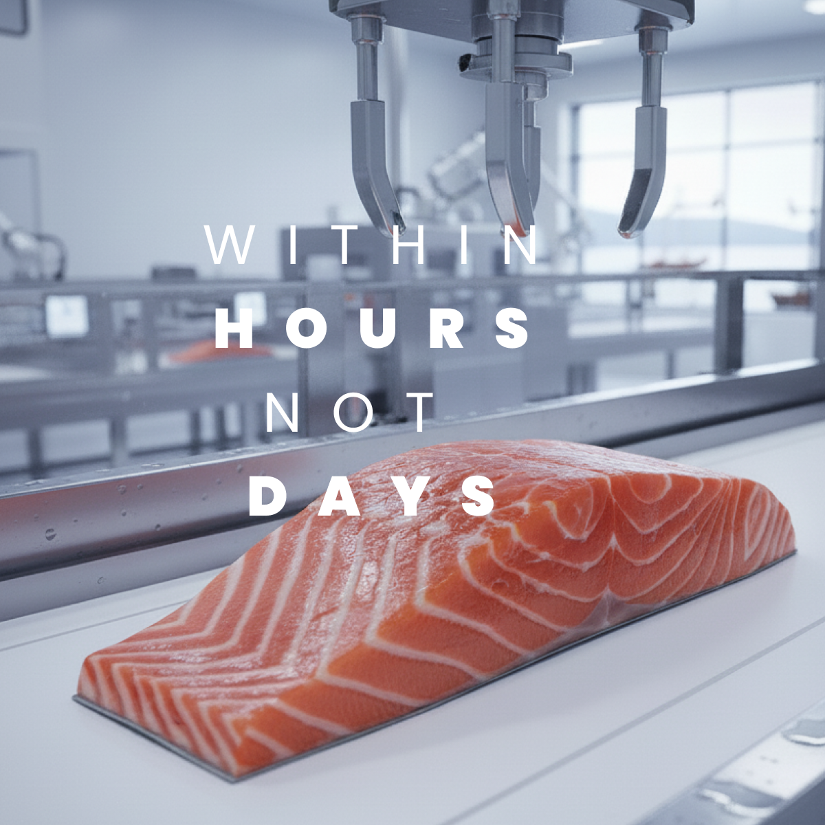 Processed within hours